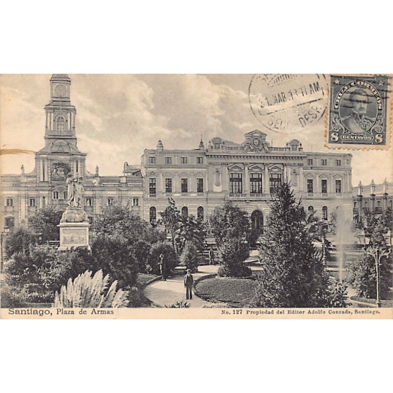 Rare collectable postcards of Chile. Vintage Postcards of Chile