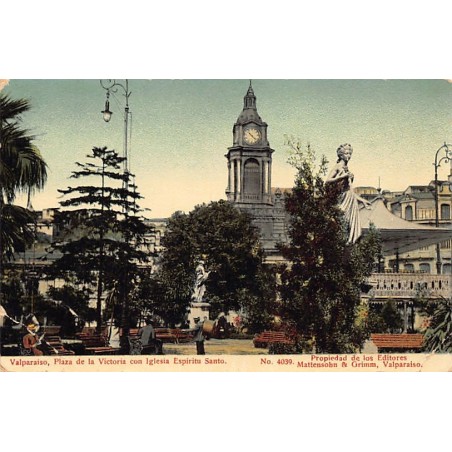 Rare collectable postcards of Chile. Vintage Postcards of Chile