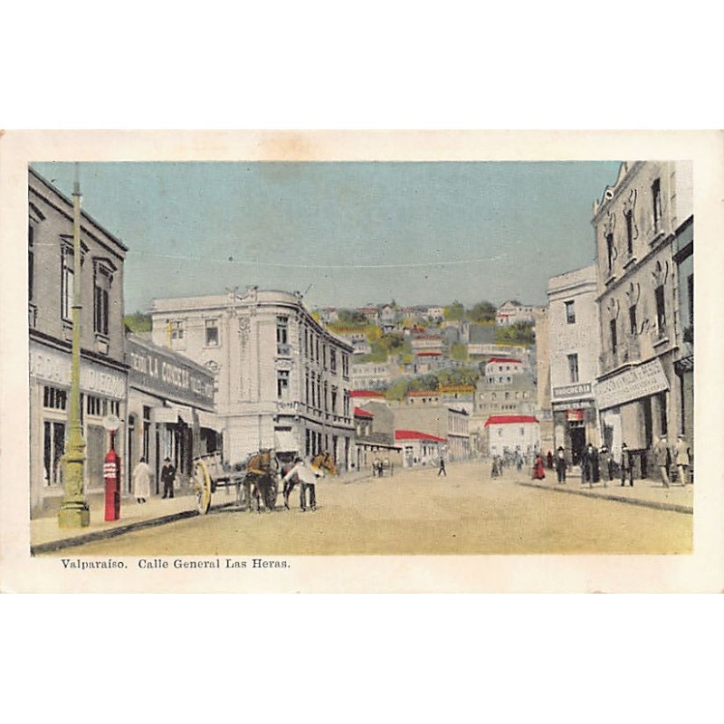 Rare collectable postcards of Chile. Vintage Postcards of Chile