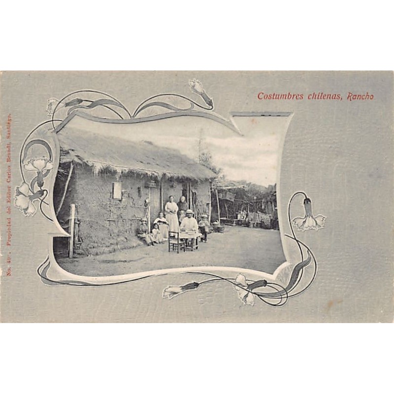 Rare collectable postcards of Chile. Vintage Postcards of Chile