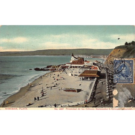 Rare collectable postcards of Chile. Vintage Postcards of Chile