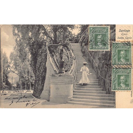 Rare collectable postcards of Chile. Vintage Postcards of Chile