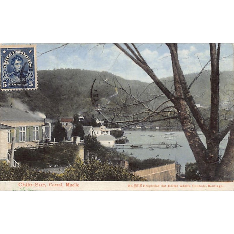 Rare collectable postcards of Chile. Vintage Postcards of Chile