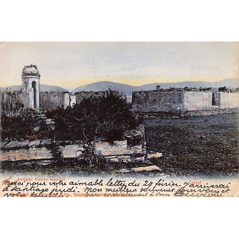 Rare collectable postcards of Chile. Vintage Postcards of Chile