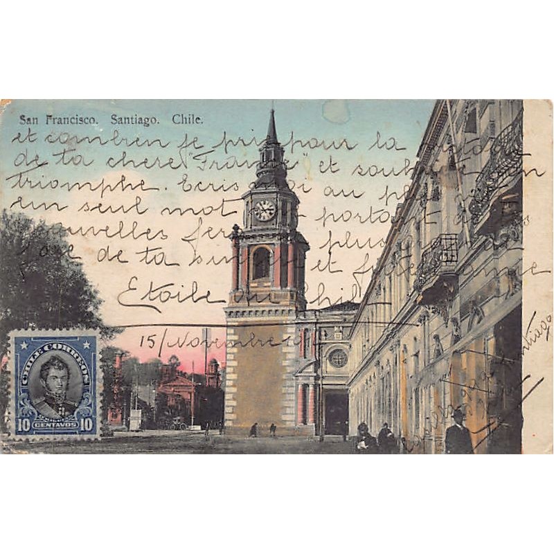 Rare collectable postcards of Chile. Vintage Postcards of Chile