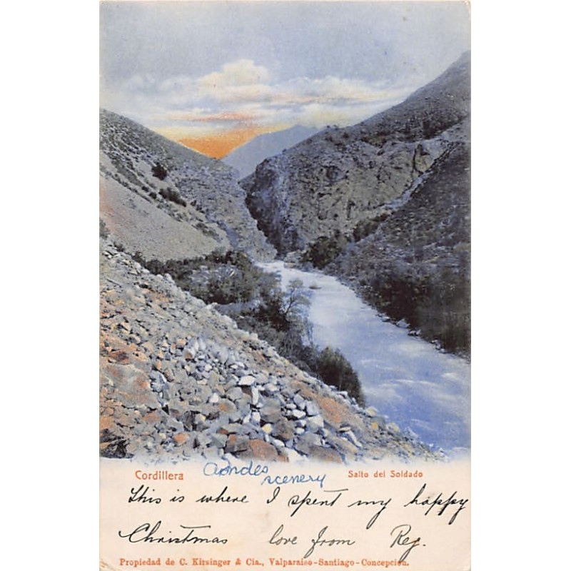 Rare collectable postcards of Chile. Vintage Postcards of Chile