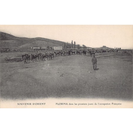 Greece - FLORINA - During the first days of the french occupation - World War One - Publ. E. le Deley