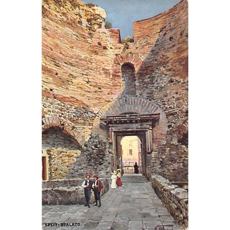 Rare collectable postcards of Croatia. Vintage Postcards of Croatia
