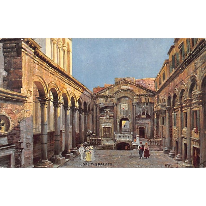 Rare collectable postcards of Croatia. Vintage Postcards of Croatia
