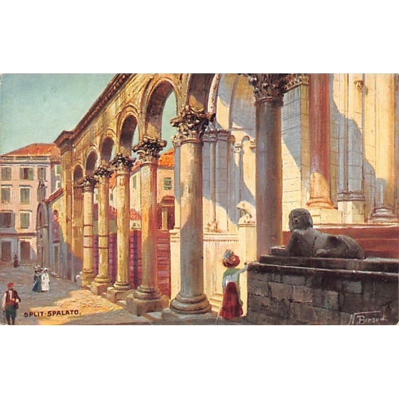 Rare collectable postcards of Croatia. Vintage Postcards of Croatia