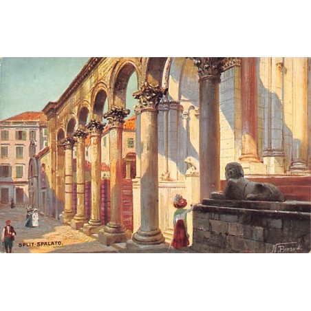 Rare collectable postcards of Croatia. Vintage Postcards of Croatia