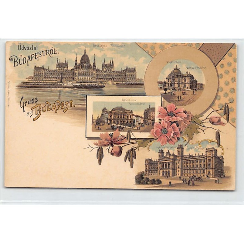 Rare collectable postcards of Hungary. Vintage Postcards of Hungary