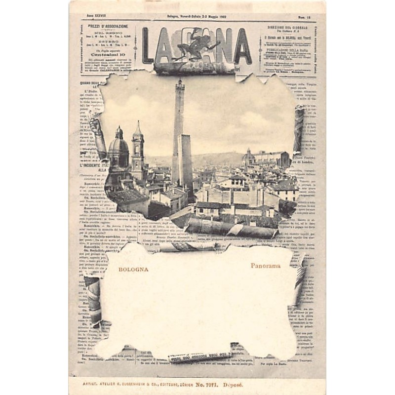 Rare collectable postcards of Italy. Vintage Postcards of Italy