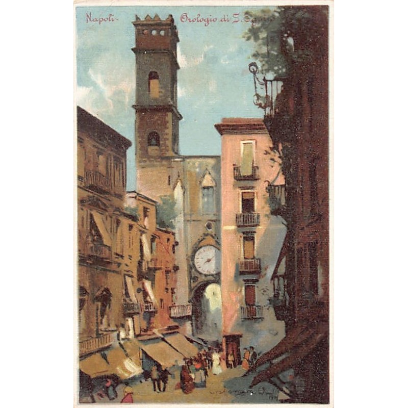 Rare collectable postcards of Italy. Vintage Postcards of Italy