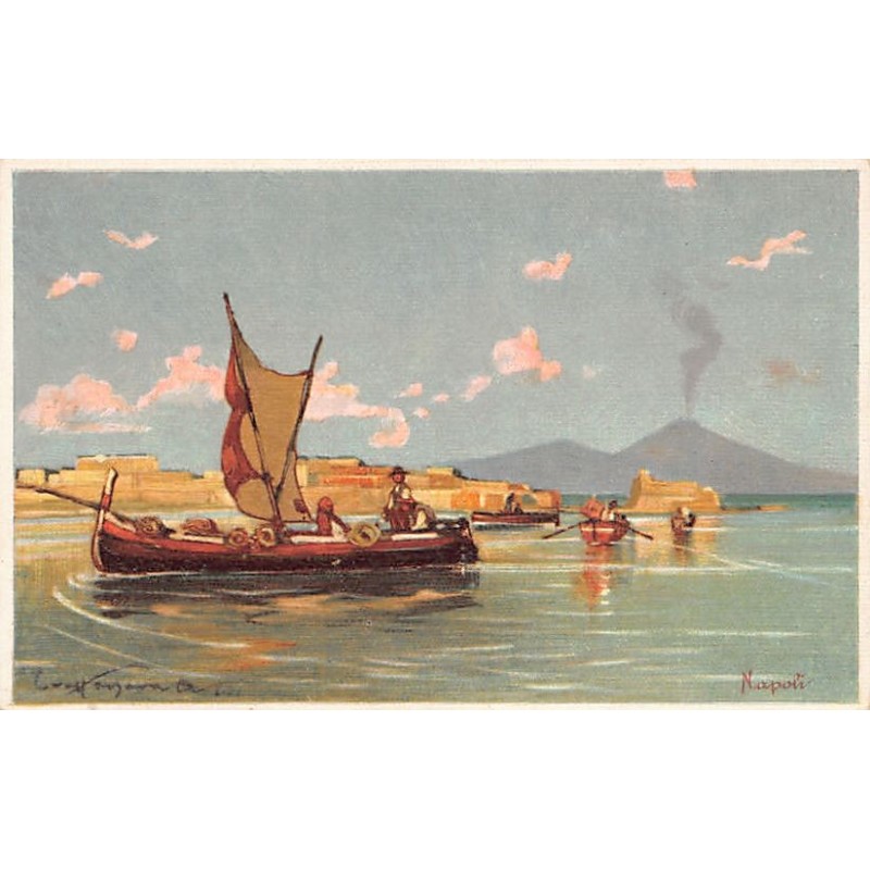 Rare collectable postcards of Italy. Vintage Postcards of Italy