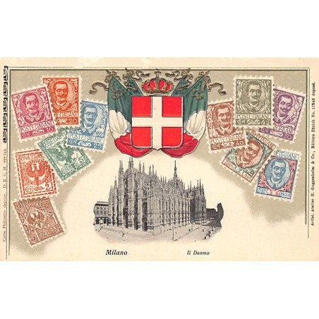 Rare collectable postcards of Italy. Vintage Postcards of Italy