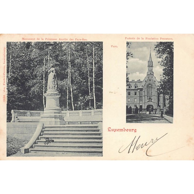 Rare collectable postcards of Luxembourg. Vintage Postcards of Luxembourg