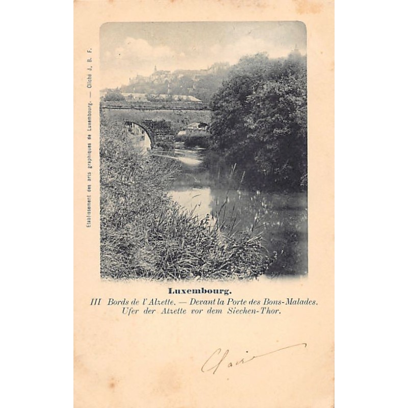 Rare collectable postcards of Luxembourg. Vintage Postcards of Luxembourg