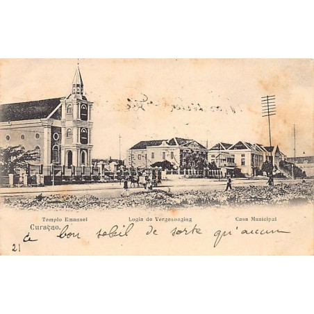 Rare collectable postcards of Curacao. Vintage Postcards of Curacao