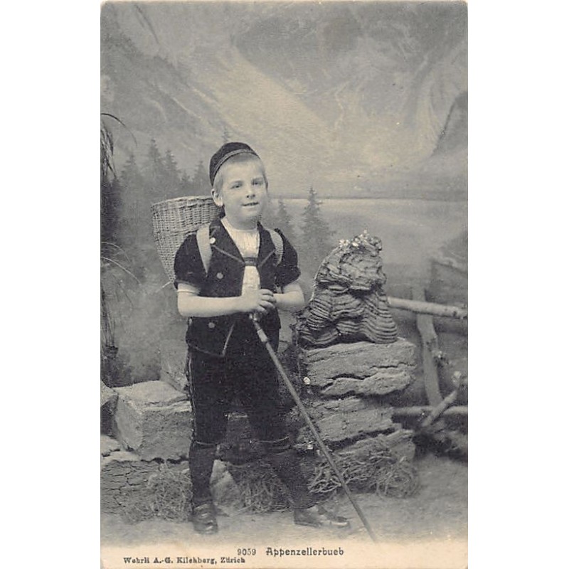 Rare collectable postcards of Switzerland. Vintage Postcards of Switzerland