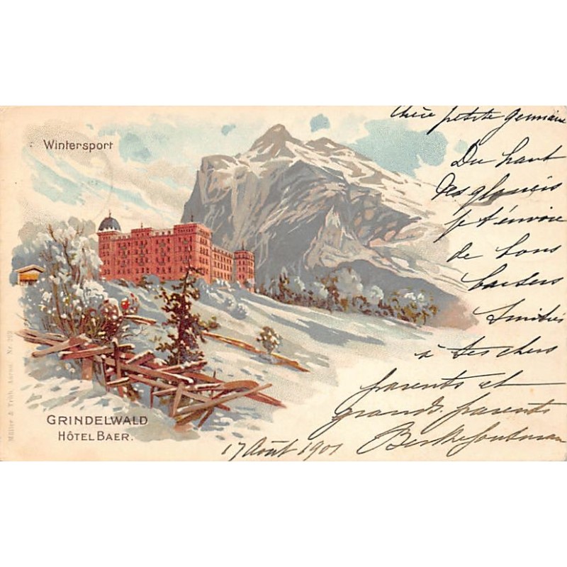Rare collectable postcards of Switzerland. Vintage Postcards of Switzerland