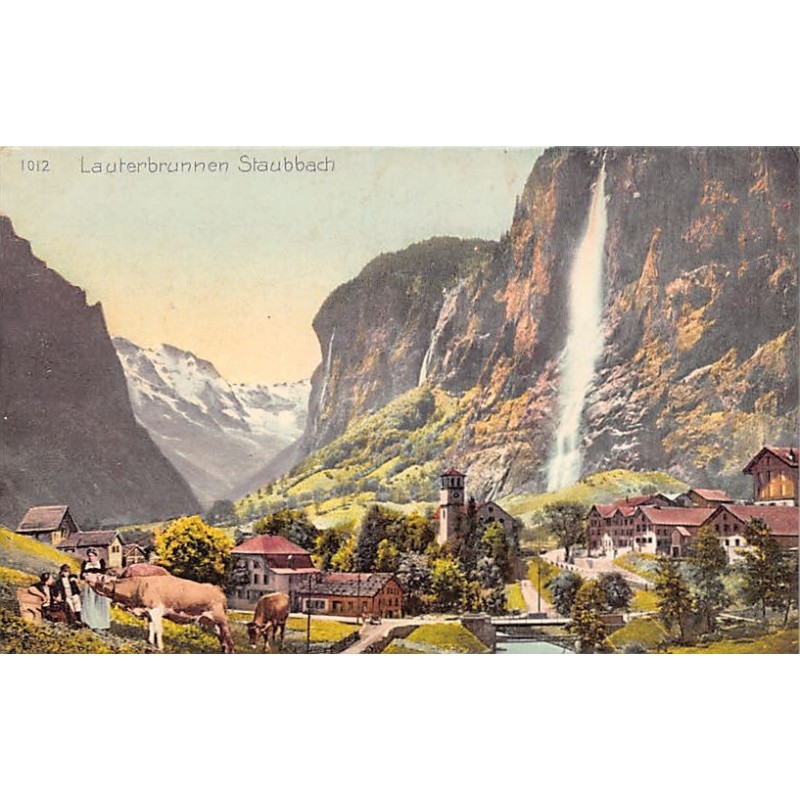 Rare collectable postcards of Switzerland. Vintage Postcards of Switzerland