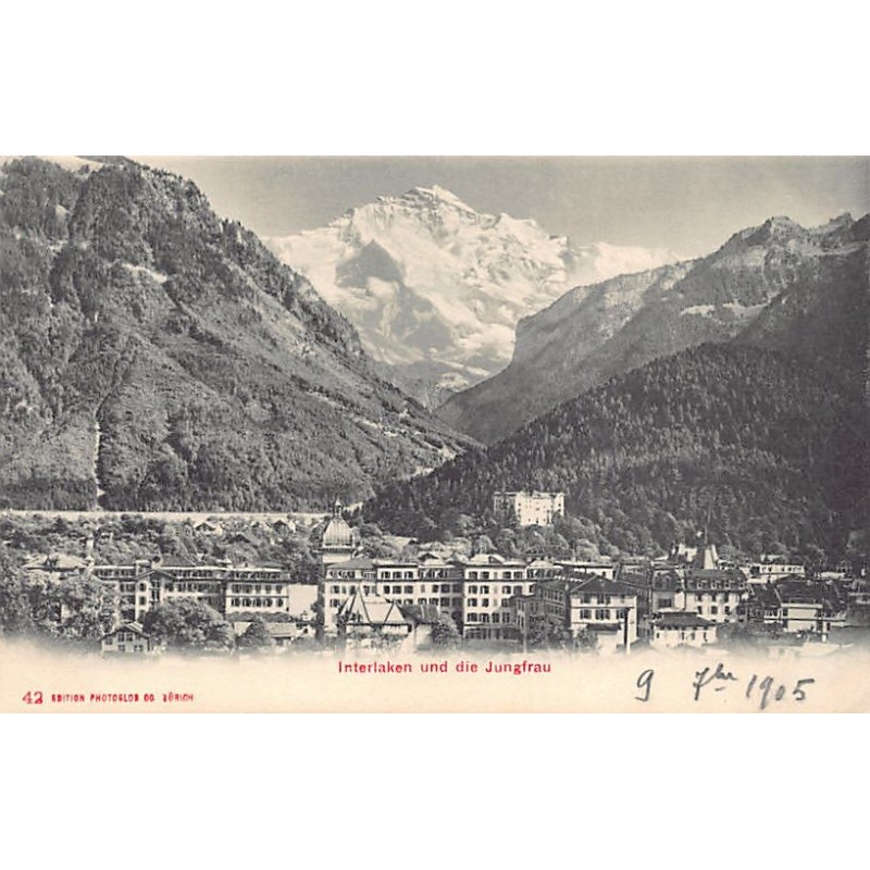 Rare collectable postcards of Switzerland. Vintage Postcards of Switzerland