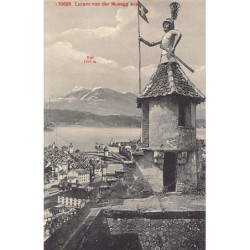 Rare collectable postcards of Switzerland. Vintage Postcards of Switzerland