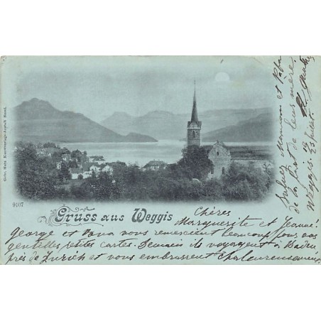 Rare collectable postcards of Switzerland. Vintage Postcards of Switzerland