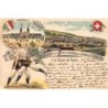 Rare collectable postcards of Switzerland. Vintage Postcards of Switzerland