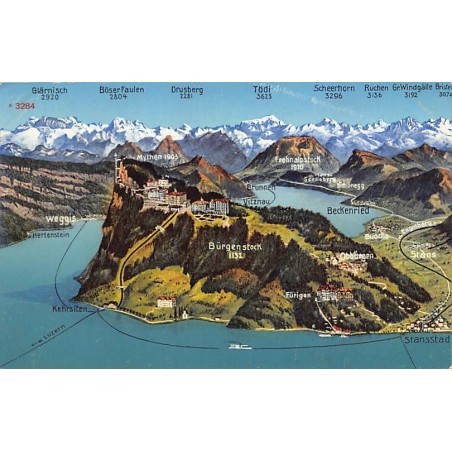 Rare collectable postcards of Switzerland. Vintage Postcards of Switzerland