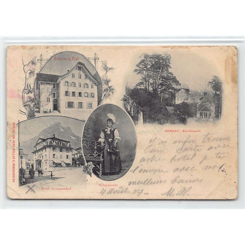 Rare collectable postcards of Switzerland. Vintage Postcards of Switzerland