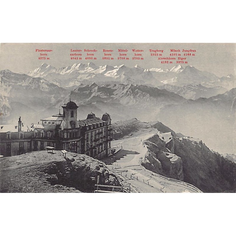 Rare collectable postcards of Switzerland. Vintage Postcards of Switzerland