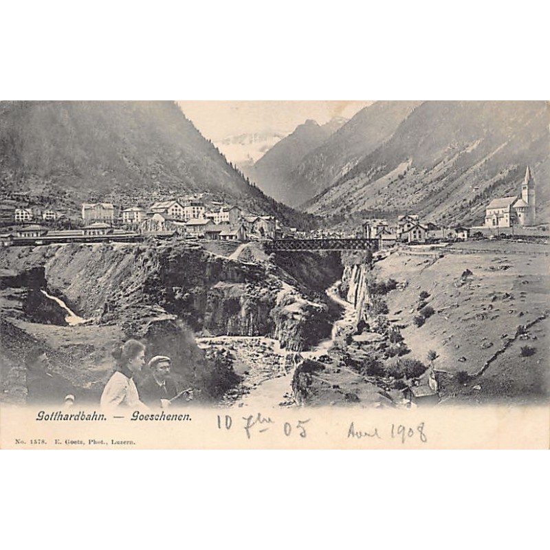 Rare collectable postcards of Switzerland. Vintage Postcards of Switzerland