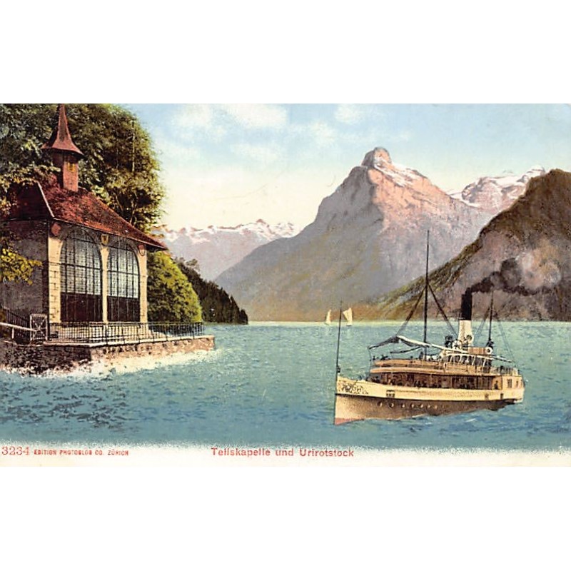 Rare collectable postcards of Switzerland. Vintage Postcards of Switzerland