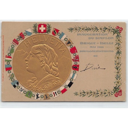 Rare collectable postcards of Switzerland. Vintage Postcards of Switzerland