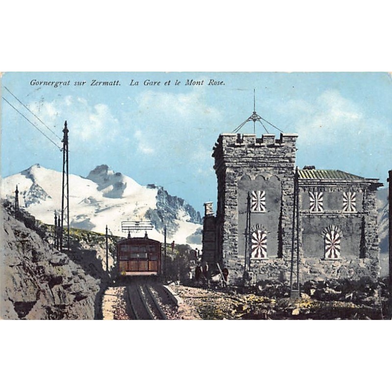 Rare collectable postcards of Switzerland. Vintage Postcards of Switzerland