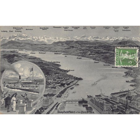 Rare collectable postcards of Switzerland. Vintage Postcards of Switzerland