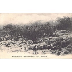 Rare collectable postcards of Benin (Dahomey). Vintage Postcards of Benin (Dahomey)