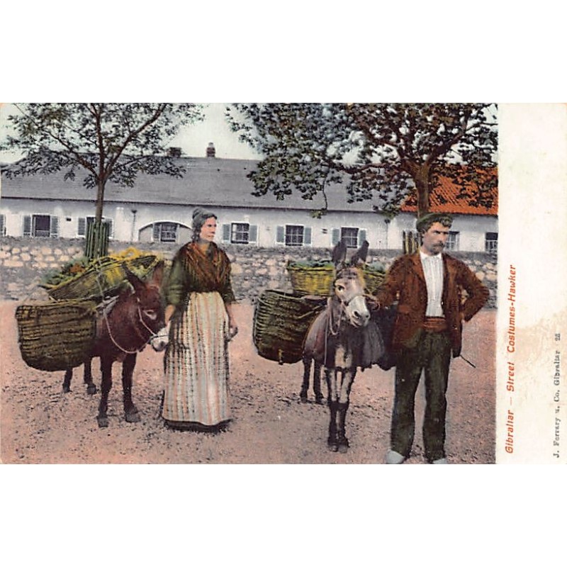 Rare collectable postcards of Gibraltar. Vintage Postcards of Gibraltar