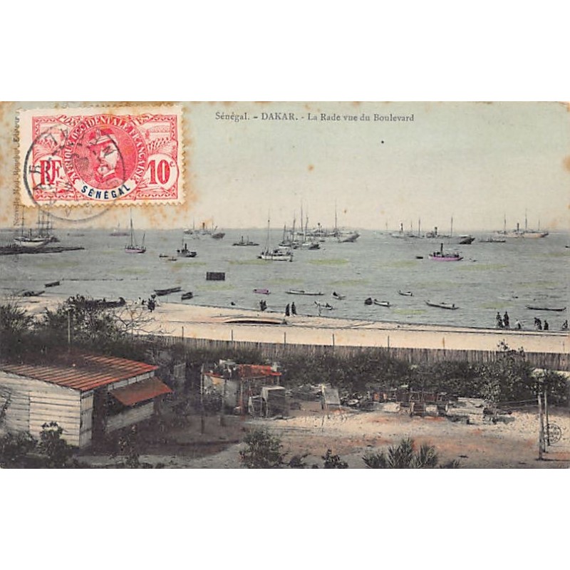 Rare collectable postcards of Senegal. Vintage Postcards of Senegal