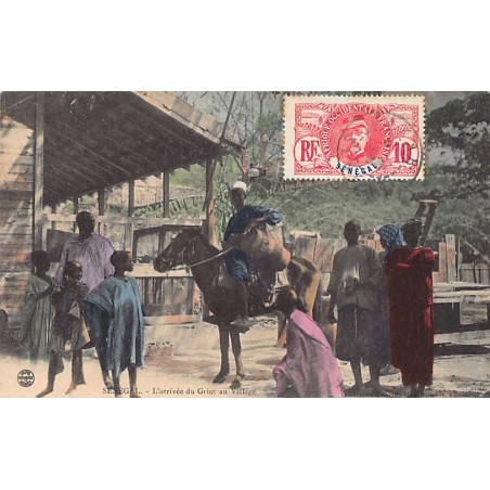 Rare collectable postcards of Senegal. Vintage Postcards of Senegal