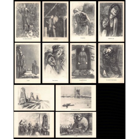 Rare collectable postcards of France. Vintage Postcards of France