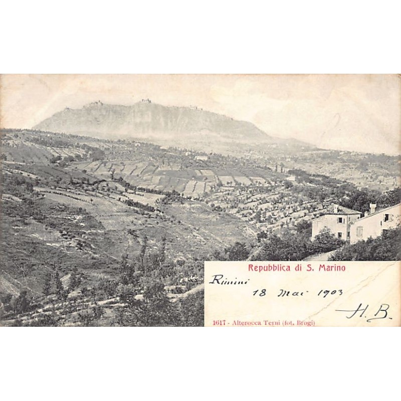 Rare collectable postcards of San Marino. Vintage Postcards of San Marino