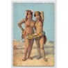 Rare collectable postcards of ETHNIC NUDE. Vintage Postcards of ETHNIC NUDE