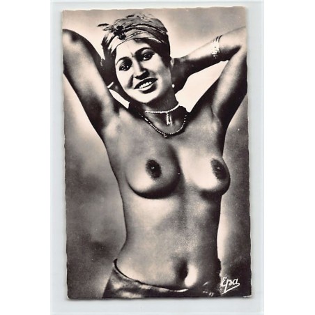 Rare collectable postcards of ETHNIC NUDE. Vintage Postcards of ETHNIC NUDE