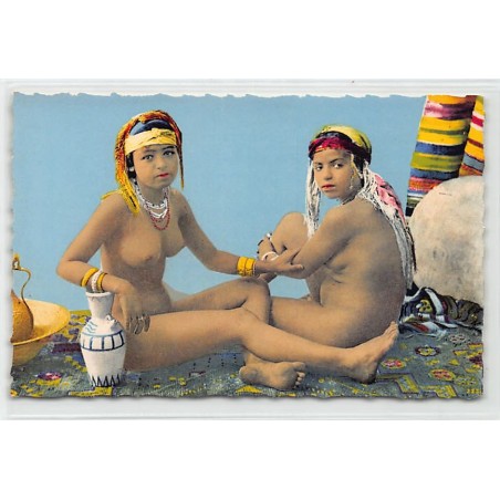 Rare collectable postcards of ETHNIC NUDE. Vintage Postcards of ETHNIC NUDE