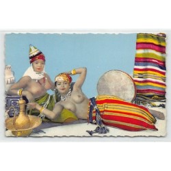 Rare collectable postcards of ETHNIC NUDE. Vintage Postcards of ETHNIC NUDE
