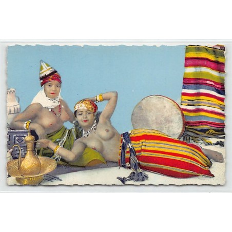Rare collectable postcards of ETHNIC NUDE. Vintage Postcards of ETHNIC NUDE