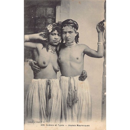 Rare collectable postcards of ETHNIC NUDE. Vintage Postcards of ETHNIC NUDE